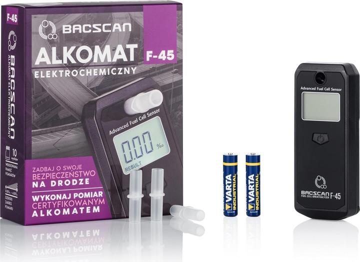 Actual product image Bacscan F-45 Alcohol tester 0 - 4%
