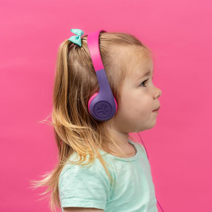 Immagine prodotto JLab Audio JLAB JBuddies Pop Cuffie On Ear rosa, cablate