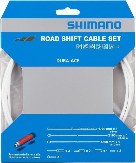 Image du produit Shimano Jeu de câbles Dura-Ace avec revêtement polymère