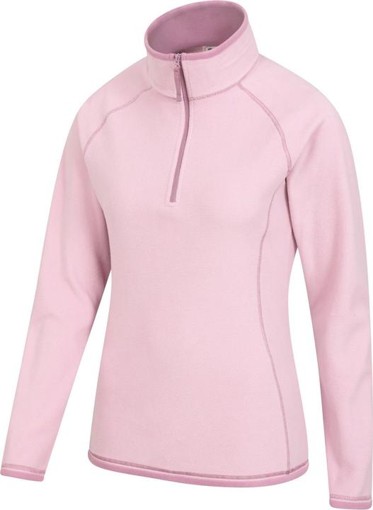 Actual product image Mountain Warehouse Womens/Ladies Montana Half Zip Fleece Top (46 D)