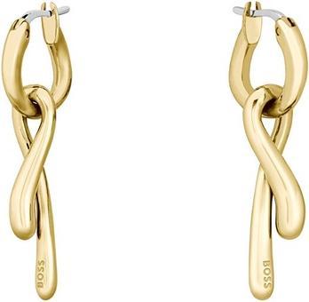 Hugo Boss Fashion Gold-Plated Steel Earrings 2in1