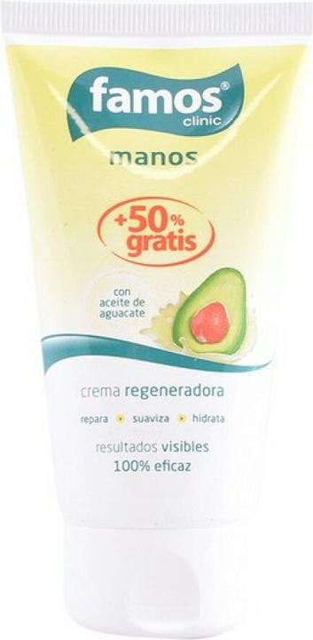 Actual product image Famos crema manos regeneradora aceite de aguacate 75 ml (75 ml)
