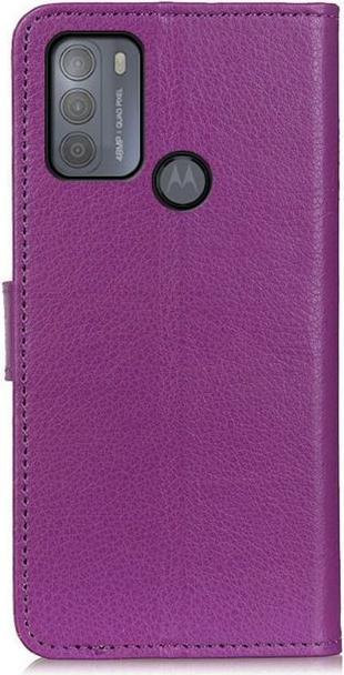 Produktbild MU Classic Litchi Leder Bookcover Series (Motorola Moto G50)