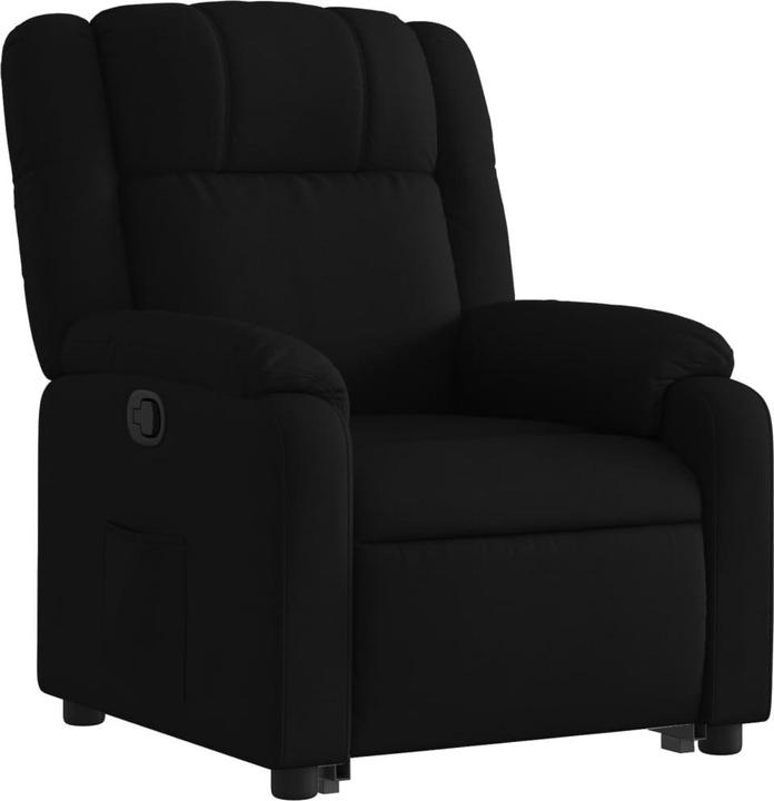 Actual product image VidaXL Recliner recliner reclining chair reclining chair black fabric