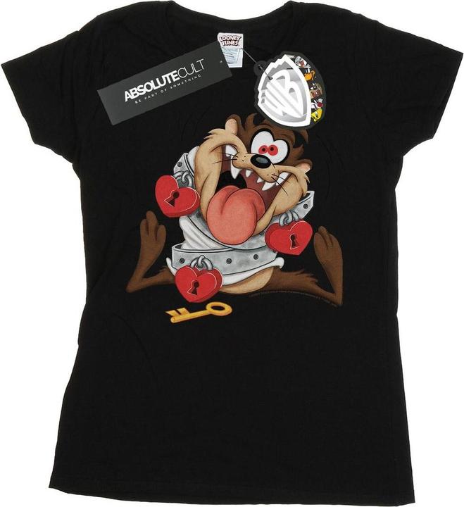 Looney Tunes Taz Valentine's Day Madly In Love TShirt (S)
