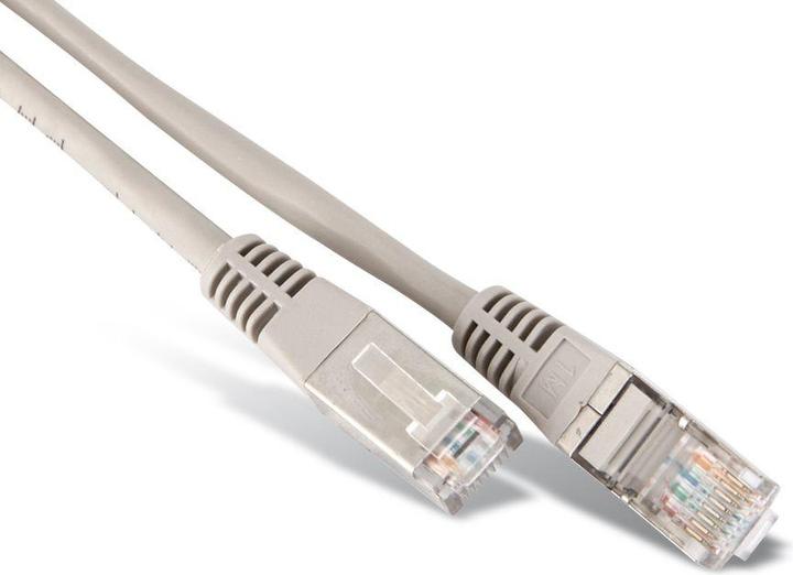 Productafbeelding Goobay CAT 5e, F/UTP cross patchkabel, grijs, 3 m (F/UTP, CAT5e, 3 m)
