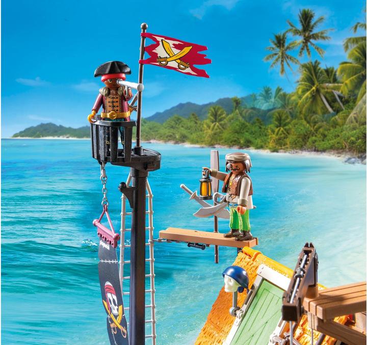 Produktbild Playmobil Piratenhafen mit Seeräuber-Gefängnis (71792, Playmobil Pirates)