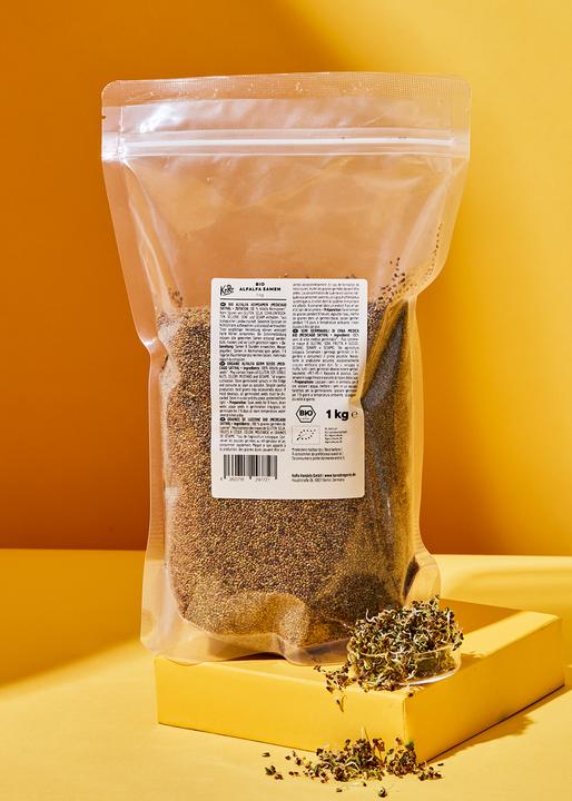 Produktbild KoRo Bio Alfalfa Keimsamen (Medicago Sativa) (1000 g)