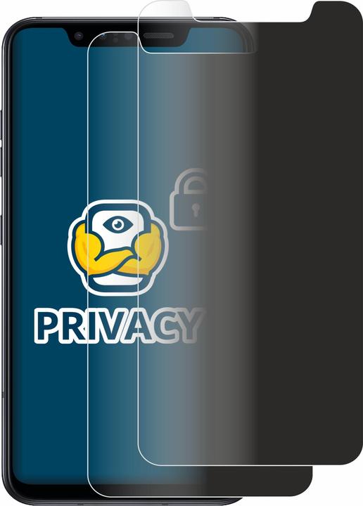 Actual product image BROTECT Anti-spy privacy film Blue light protection film (2 Piece, G8s ThinQ)