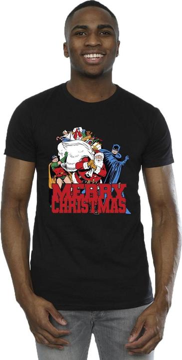 Immagine prodotto Batman Merry Christmas Comic Maglietta Uomo (XXL)