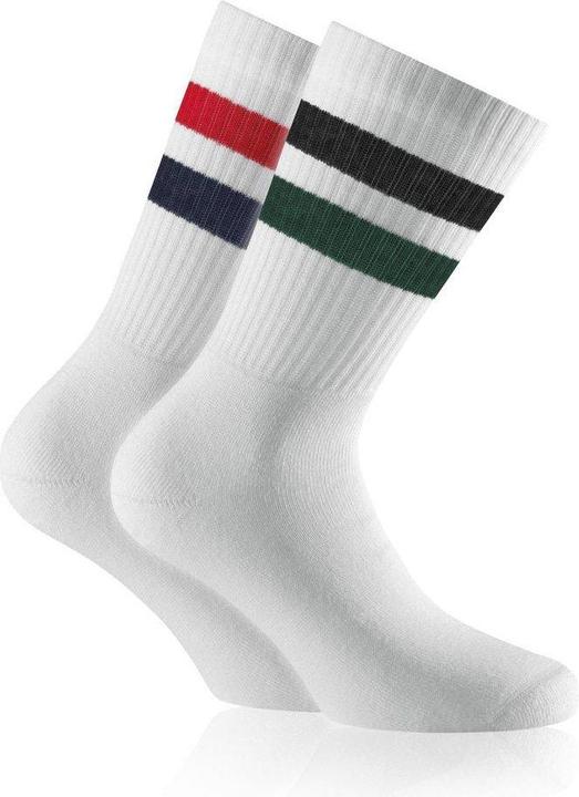 Immagine prodotto Rohner Calzini Fashion Sport Bianco 2-Pack (Confezione da 2, 39 - 42)