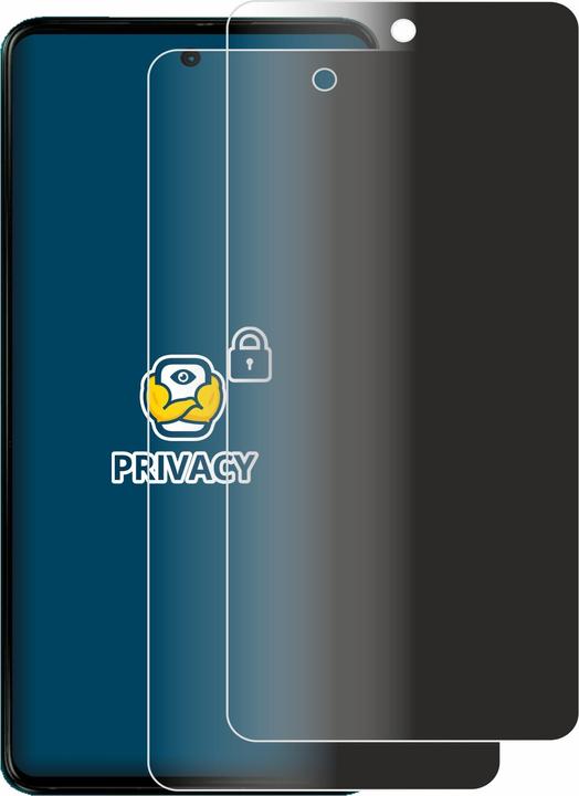 Actual product image BROTECT Anti-spy privacy film Blue light protection film (2 Piece, Motorola Moto G04)