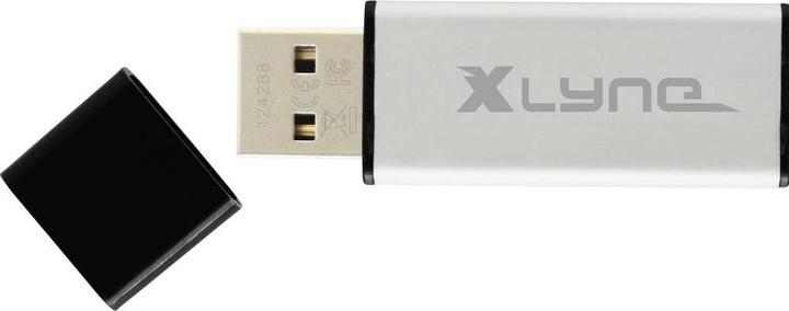 Actual product image Xlyne ALU Design USB Flash Drive (4 GB, USB 2.0, USB-A)