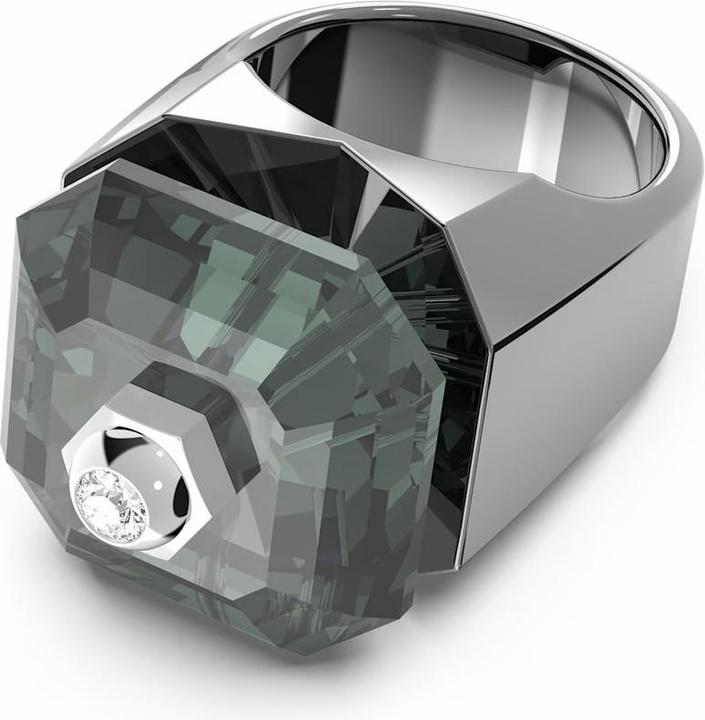 Produktbild Swarovski Numina Cocktailring Oktagon Schliff Schwarz (64)