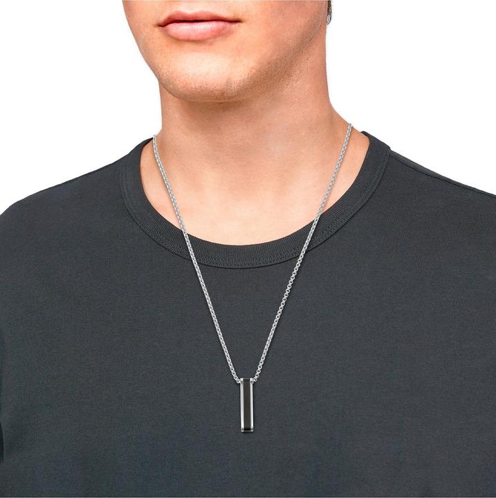 Produktbild S.Oliver Halsschmuck für Herren, Stainless Steel (Edelstahl, 55 cm)