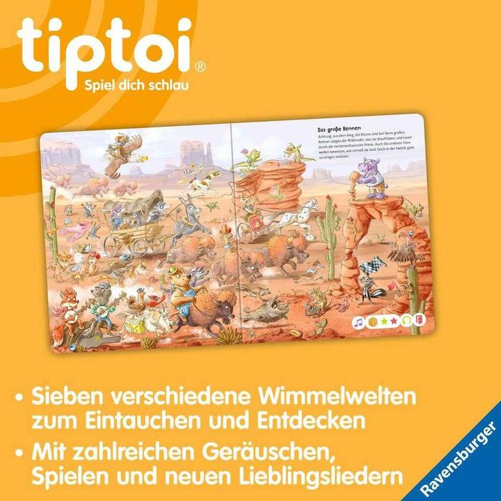 Produktbild tiptoi Die gr. Wimmelreise Tiere (Deutsch, Anja, KIEL, 2022)
