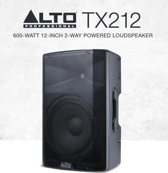 Actual product image Alto Professional Tx212 (Active, 1x 600 W)