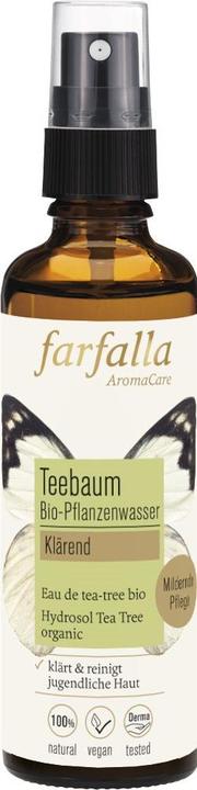 Farfalla Bio-Pflanzenwasser Teebaum Spr 75 ml (Tonic, 75 ml)