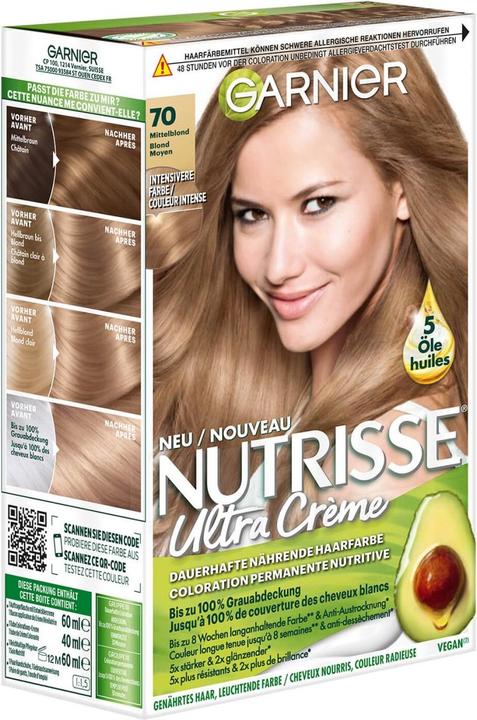 Image du produit Garnier Crème Nutrisse (70 blond moyen)