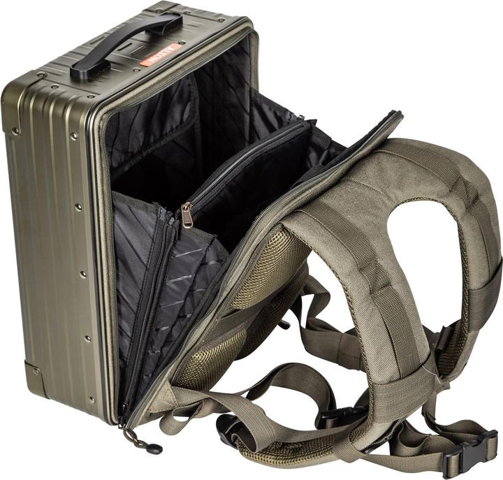 Actual product image Aleon Aluminium Business Backpack, Bronze (14 l)