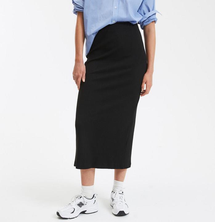 Actual product image La Redoute Collections Tight maxi skirt in ribbed jersey (XS)