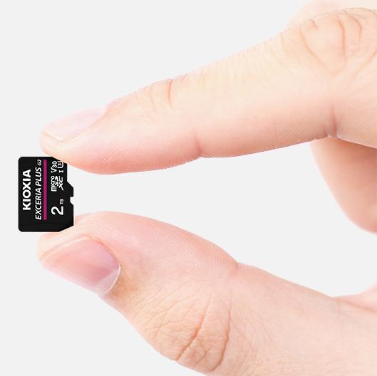 Actual product image Kioxia Micro Sd 2tb Exceria Plus G2 Uhs-I C10 Con Adaptador (2000 GB, microSDXC, U3, UHS-I)