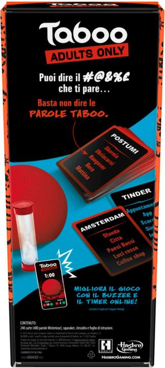 Produktbild Hasbro Taboo Adults Only