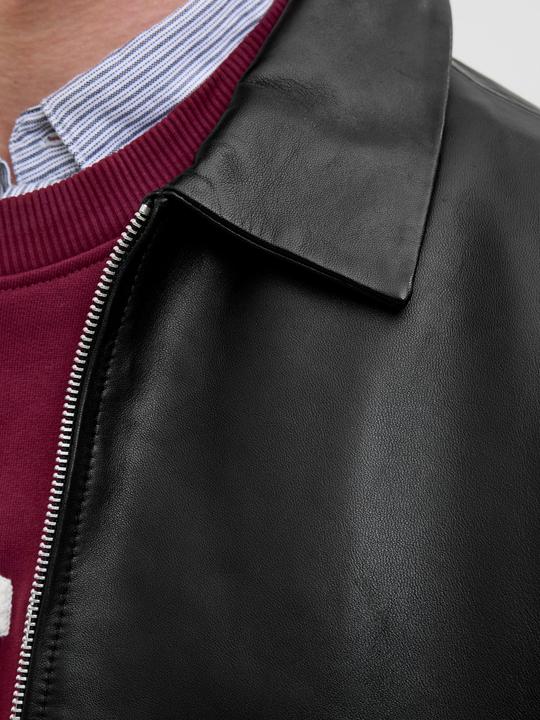 Actual product image Jack & Jones Lederjacke Lederjacke (L)