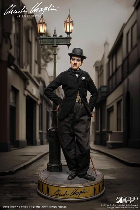 Image du produit Star Ace Toys Charlie Chaplin statuette 1/4 version Deluxe 50 cm