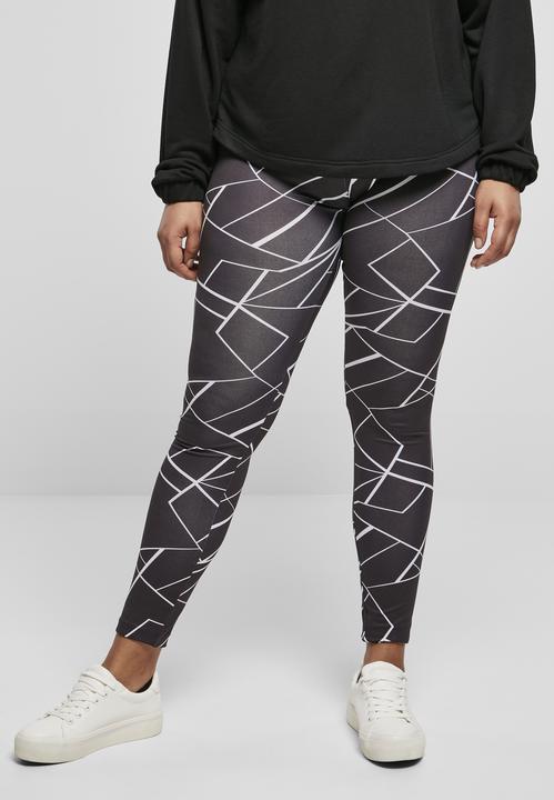 Actual product image Urban Classics Ladies AOP Leggings (4XL)