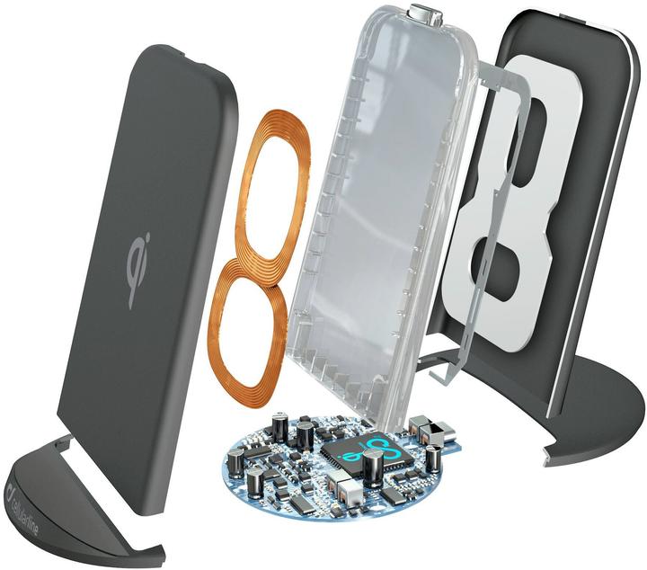Produktbild Cellularline WIRELESTAND10WTYCK Ladegerät für Mobilgeräte Indoor Schwarz (10 W)