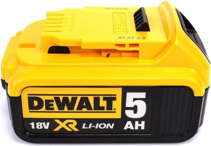 Image du produit DeWalt DCP 580 NT Rabot sans fil 18V 82mm + 1x batterie 5,0Ah + TSTAK - sans chargeur