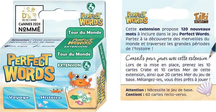 Actual product image Tiki Editions Perfect Words Tour du Monde Mini-Ext. (f)
