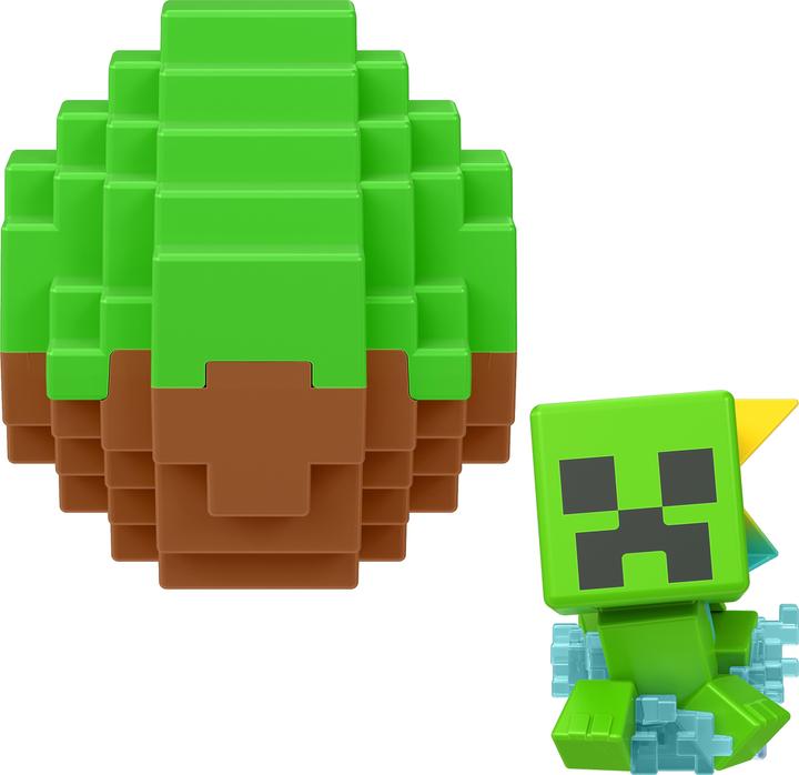Immagine prodotto Mattel Minecraft Mini Mode Spawn Egg Μίνι Αυγά Με Φιγούρα για 6+ ετών HXT70