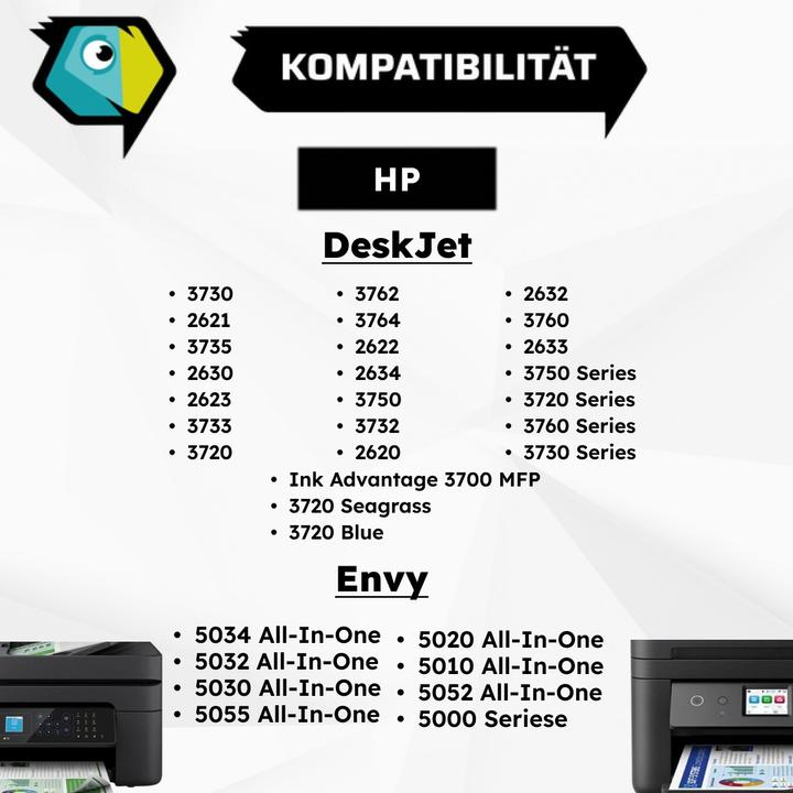 Produktbild Inkadoo Kompatibel Tinte für HP 304 Tintenpatrone (BK)