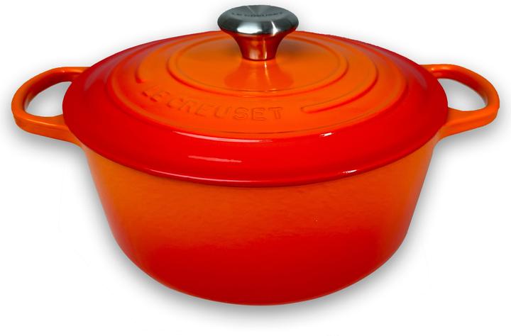Produktbild Le Creuset Signature (26 cm, Bräter + Schmortopf, Gusseisen)