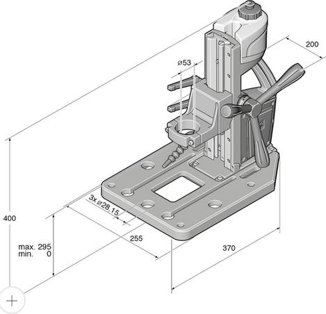 Actual product image Fein Drill rig IBS 16