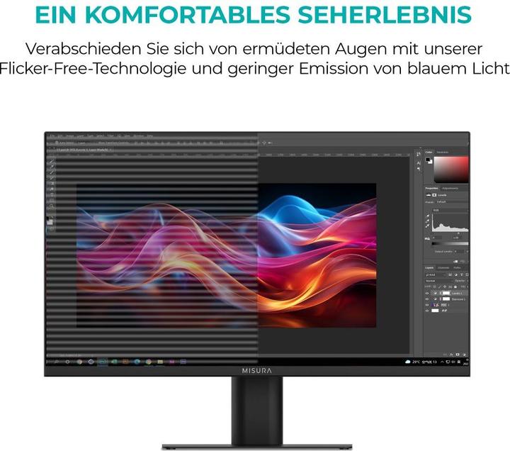 Actual product image Misura Office monitor 24" - 75 Hz (1920 x 1080 pixels, 24")