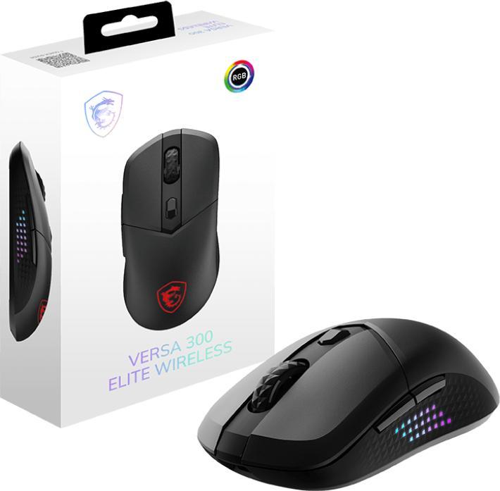 Produktbild MSI VERSA 300 Elite W WIRELESS Gaming Maus (Kabellos)