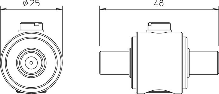 Immagine prodotto OBO Bettermann DS-F W/W Dispositivo di protezione per linee ad alta frequenza 130V 5093272