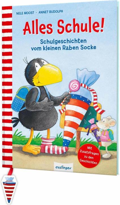 Produktbild Der kleine Rabe Socke: Alles Schule! (Deutsch, Nele Moost, Annet Rudolph, 2022)
