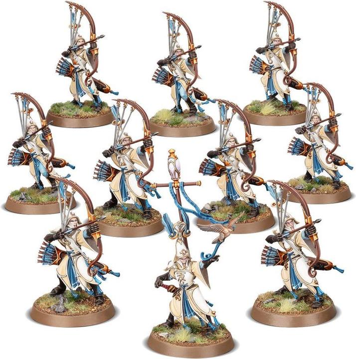 Actual product image Games Workshop Warhammer AoS Lumineth R-L: Vanari Auralan Sentinels
