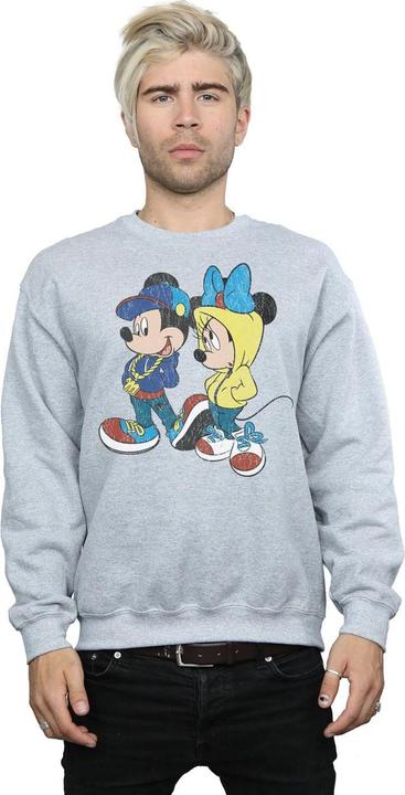 Immagine prodotto Disney Mickey And Minnie Mouse Pose Felpa Uomo (L)
