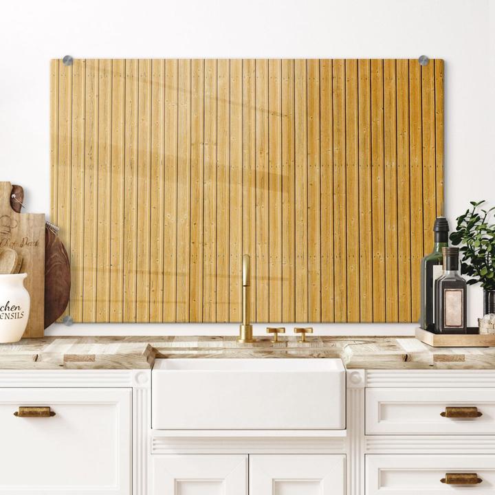 Actual product image Trenddeko yellow wood (40 x 60 cm)