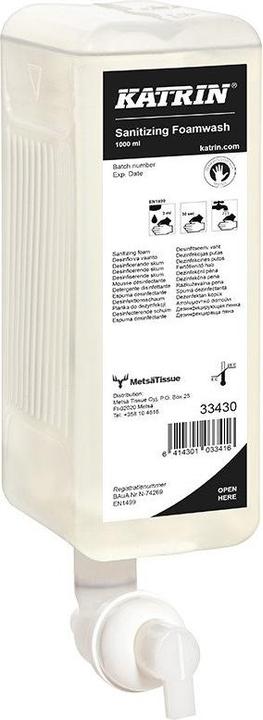 Immagine prodotto Katrin sapone disinfettante in schiuma (1000 ml)