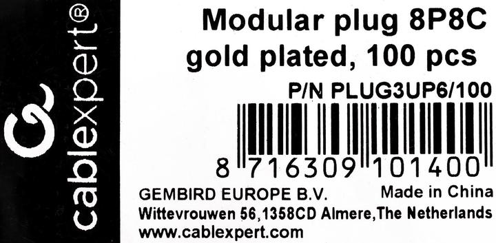 Produktbild Cablexpert PLUG3UP6/100 Drahtverbinder 1