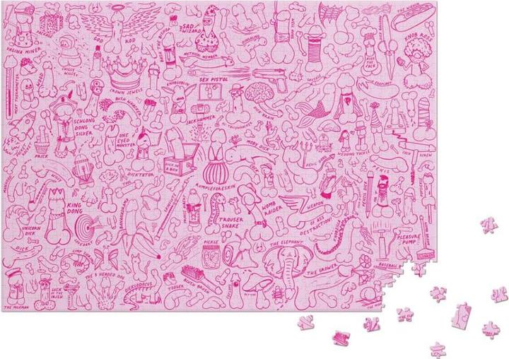 TOP Penis Puzzle (Würfelspiel)
