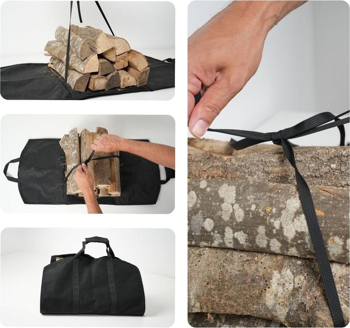 Image du produit Hermex Sac de transport en bois (42 x 84 cm)