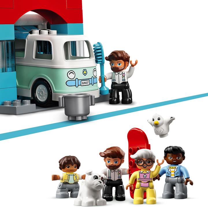 Image du produit LEGO Le garage et la station de lavage (10948)
