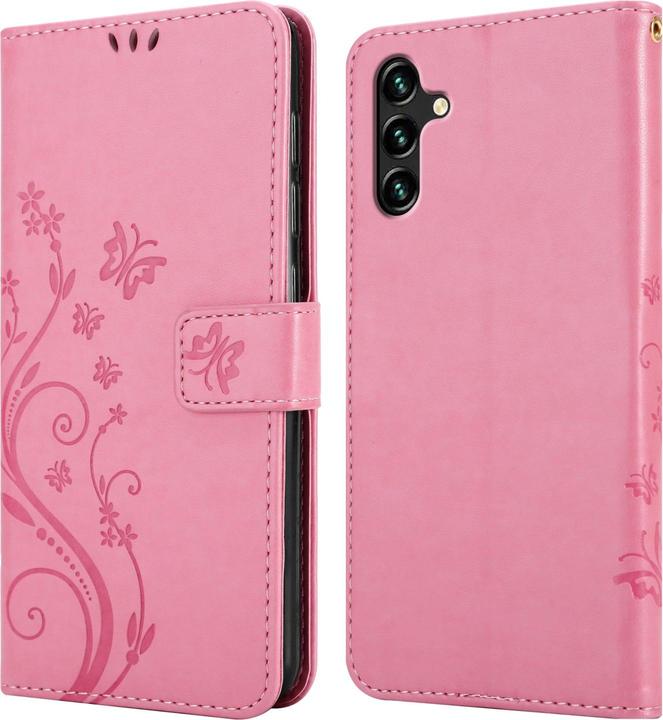 Actual product image Cadorabo Flower Book cover (Samsung Galaxy A13 5G)